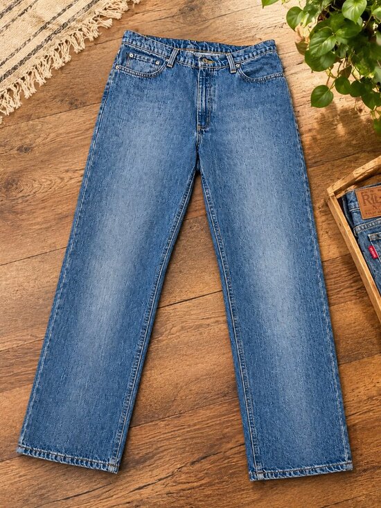 Polo Jeans Co. Ralph Lauren Denim - Vintage Polo Jeans Co Ralph Lauren Saturday Jean Womens 12 32x29.5 Straight Leg